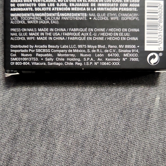 RARE!! Limited Edition Strawberry Leopard 30-Count Press-On Fashion Nails - Picture 5 of 6